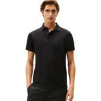 Tommy Hilfiger Erkek S/S Polo Tişört, siyah (Black), S
