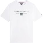 Tommy Hilfiger Erkek S/S tişört, beyaz (beyaz), S