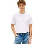 Tommy Hilfiger Erkek S/S tişört, beyaz (beyaz), XL