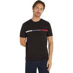 Tommy Hilfiger Erkek S/S Tişört, siyah siyah), M