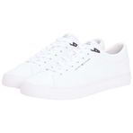 Tommy Hilfiger Erkek TH HI VULC CORE LOW LTH II ESS Spor Ayakkabı White 41