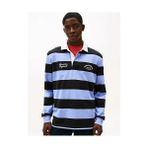 Tommy Hilfiger Erkek Tjm Relaxed Stripe Grafik Rugby Polo Yaka T-Shirt - Çok Renkli - XL
