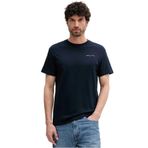 Tommy Hilfiger Erkek TJM SLIM LINEAR CHEST TEE EXT T-shirt Dark Night Navy S