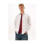 Tommy Hilfiger Erkek Tjm Slim Stripe Oxford Gömlek - Koyu Yeşil - XL