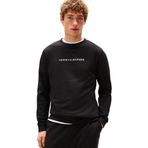 TOMMY HILFIGER Erkek TRACK TOP Sweatshirt Black S