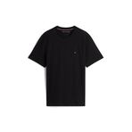 Tommy Hilfiger Erkekler için kısa kollu tişört, marka, model Light Interlock MW0MW37508, pamuk., Siyah, XXL