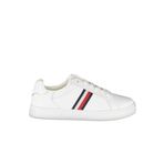Tommy Hilfiger ESSENTIAL COURT SNEAKER STRIPES Kadın Spor Ayakkabı Beyaz 40