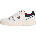 Tommy Hilfiger Fine Cleat Retro Basketball Erkek Beyaz Spor Ayakkabı