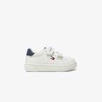 Tommy Hilfiger Flag Çocuk Beyaz Sneaker, 27, T1X9-33836-1355X336, X336-BEYAZ, Unisex Çocuk