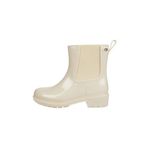 Tommy Hilfiger Flag Rainboot Beige Kadın Bot