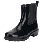 Tommy Hilfiger Flag Rainboot Siyah Kadın Bot