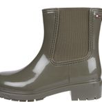 Tommy Hilfiger Flag Rainboot Yeşil Kadın Bot