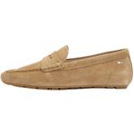 Tommy Hilfiger Flag Soft Süet Loafer, 38, FW0FW08558, Haki, Kadın