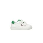 Tommy Hilfiger Flag Velcro Bebek Beyaz/Yeşil Spor Ayakkabı, 32, T1X9-33836-1355X165, X165-YEŞİL, Üniseks bebek