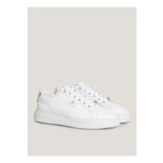 Tommy Hilfiger FW0FW077800K7 Beyaz Deri Kadın Sneaker