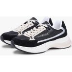 Tommy Hilfiger FW0FW09187 Th Sporty Chic Runner Kadın Günlük Ayakkabı - Siyah