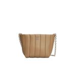 Tommy Hilfiger Grace Kapitoneli Mini Tote Omuz Çanta, Tek Ebat, TYCE05970C58DD39CB45A7600, Safari Canvas, Kadın