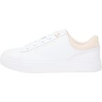 Tommy Hilfiger Hakiki Deri Logolu Sneaker Ayakkabı Bayan AYAKKABI FW0FW09020 0K4