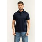 Tommy Hilfiger Hidden Placket Detail Reg Polo Erkek Polo Yaka T-Shirt Mavi