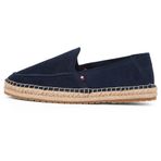 Tommy Hilfiger Hilfiger Flex Espa Suede Loafer Erkek Mavi Günlük Ayakkabı, 40 Beden