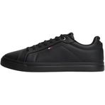 Tommy Hilfiger Icon Court Light Ess Erkek Spor Ayakkabı, Black, 44