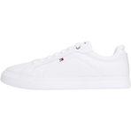 Tommy Hilfiger Icon Court Light Ess Erkek Spor Ayakkabı, White, 43