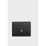 Tommy Hilfiger Kabartma Logolu Cüzdan Bayan Cüzdan AW0AW18484 Bds - Siyah