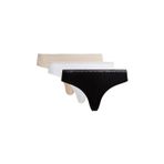 Tommy Hilfiger Kadın 3 Lü Tanga Uw0Uw04890-0Xy