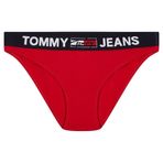 Tommy Hilfiger Kadın Bikini Tarzı İç Çamaşırı, birincil kırmızı, L