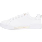 Tommy Hilfiger Kadın CHIQUE COURT SNEAKER Spor Ayakkabı White 37