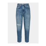 Tommy Hilfiger Kadın Denim Dar Kalıp Cepli Eskitme Model Mavi Jeans -1AB DW0DW17283