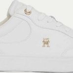 Tommy Hilfiger Kadın Essential Chic Court Beyaz Sneaker