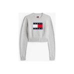 Tommy Hilfiger Kadın Gri Triko Kazak - XL