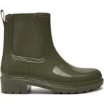 Tommy Hilfiger Kadın Kışlık Su Geçirmez Lastikli Kaydırmaz Taban Yeşil Bot & Bootie FW0FW08213-MSH