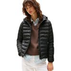 Tommy Hilfiger Kadın LW PADDED GLOBAL STRIPE JACKET Ceket Black S