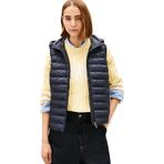TOMMY HILFIGER Kadın LW PADDED GLOBAL STRIPE VEST Yelek Desert Sky L