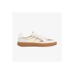 Tommy Hilfiger Kadın Metalik Kaplama Bağcıklı Yan Tarafta TH Monogram Plakası Altın Sneaker FW0FW09026-0HT