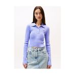 Tommy Hilfiger Kadın Mor Pullover Kazak - S