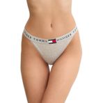 Tommy Hilfiger Kadın Tanga Külotu, Gri, XL Beden