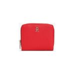 Tommy Hilfiger Kadın Th Icon Medium Flap Cüzdan - Kırmızı