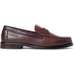 Tommy Hilfiger Kahve Erkek Deri Klasik Ayakkabı HILFIGER PENNY CRUST LTH LOAFER
