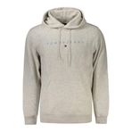 Tommy Hilfiger Kapüşonlu Organik Pamuklu Sweatshirt, XL, DM0DM20746, Füme, erkek