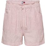 Tommy Hilfiger Keten Şort, XS, DW0DW20360TH3, Pembe, Kadın