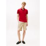 Tommy Hilfiger Kırmızı Erkek Polo T-Shirt MW0MW39348XLD_INTERLOCK Flagcuff Sl