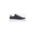 Tommy Hilfiger Leather Patent Kadın Platform Topuklu Sneaker - Siyah