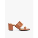 Tommy Hilfiger LEATHER & SUEDE BLOCK HEEL MULE Kadın Terlik FW0FW08530GPA
