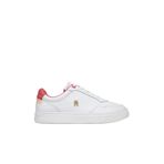 Tommy Hilfiger Logolu Deri Sneaker Ayakkabı Bayan AYAKKABI FW0FW08680 01S