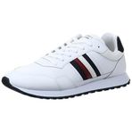Tommy Hilfiger Logolu Deri Sneaker Ayakkabı Erkek AYAKKABI FM0FM05637 YBS