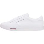 Tommy Hilfiger Logolu Deri Sneaker Ayakkabı Erkek AYAKKABI FM0FM05814 YBS