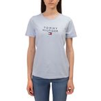 Tommy Hilfiger Logolu Kadın Basic Tişört